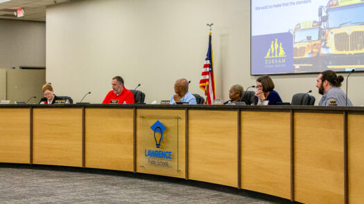 Lawrence school district switches bus companies, adds GPS tracking and raises driver pay