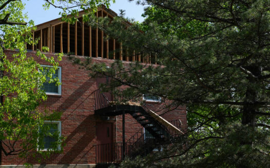 Residence hall on KU campus damaged in storm; students evacuated